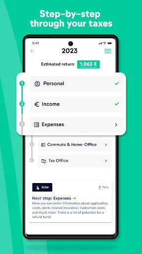 wundertax: German tax return screenshot 5