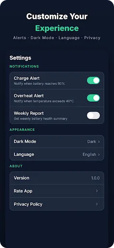 Battery Health Monitor screenshot 5
