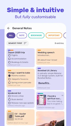 Bundled Notes - List, Organize screenshot 1