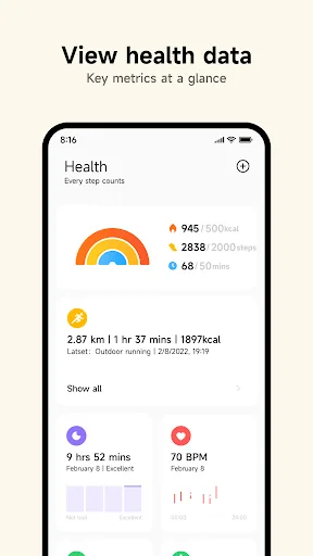 Mi Fitness (Xiaomi Wear) screenshot 1