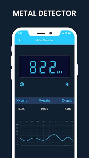 Radiation Detector – EMF meter screenshot 2