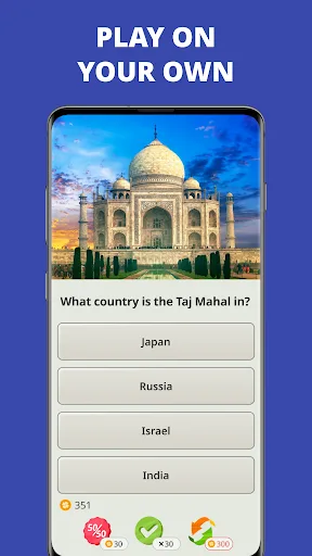 QuizzLand quiz de conocimiento screenshot 2