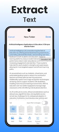 Scanner App - Scan PDF & Docs screenshot 5