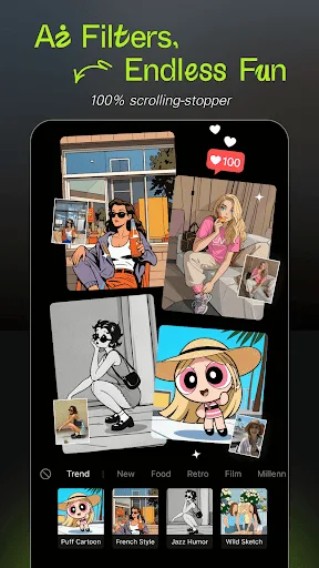 Hypic - Photo Editor & AI Art screenshot 2