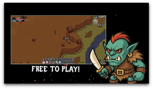Grind Hero: MMORPG screenshot 1
