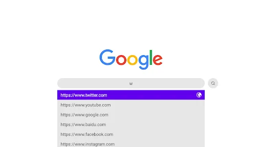 Orz browser screenshot 1