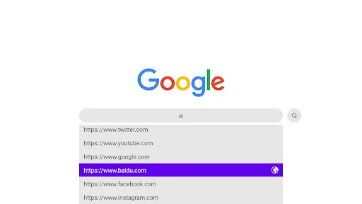 Orz browser screenshot 2