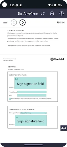 SIGNificant SignAnywhere screenshot 3