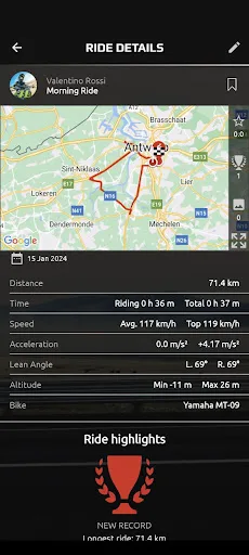 MyRide – Motorcycle Routes screenshot 4