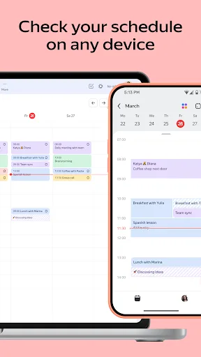 Yandex Calendar screenshot 2