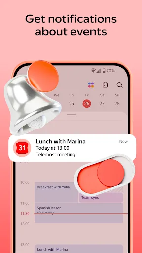 Yandex Calendar screenshot 3