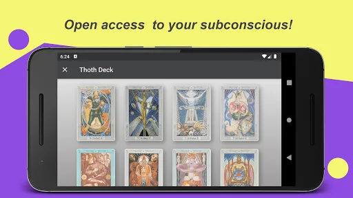 Tarot Adviser - Thoth Deck screenshot 1