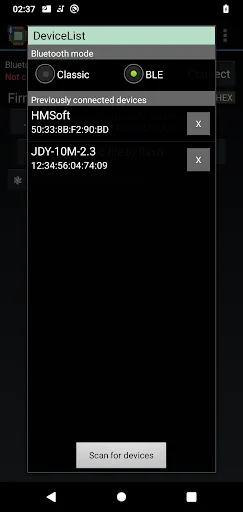 StmDfuBlue screenshot 2