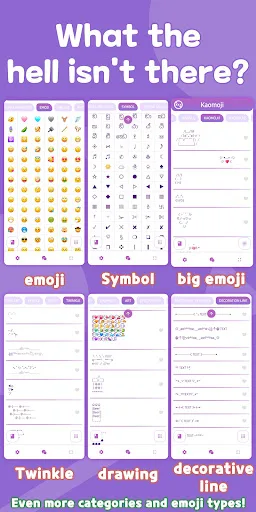 Kaomoji Keyboard: Emoticon screenshot 3