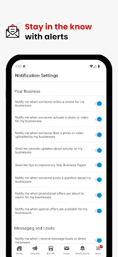 Yelp for Business screenshot 4
