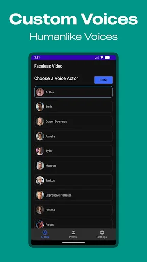 Faceless - AI Video Generator screenshot 4