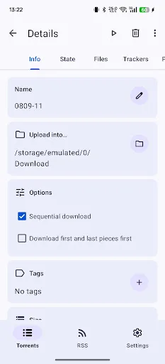 FastTorrent-torrent downloader screenshot 3