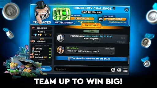 MONOPOLY Poker - Texas Holdem screenshot 5