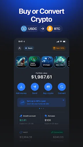 YouHodler: BTC & Crypto Wallet screenshot 2