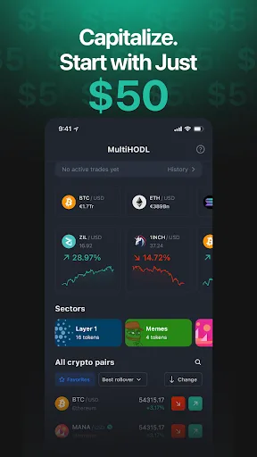 YouHodler: BTC & Crypto Wallet screenshot 5