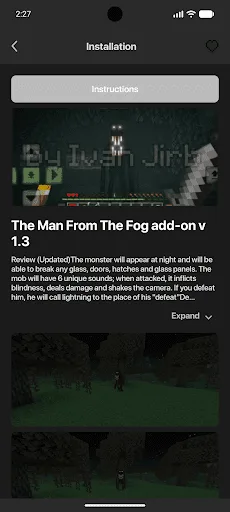 The Fog mod Minecraft PE screenshot 2