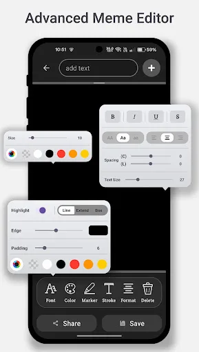 Meme Creator & Sticker Maker screenshot 4