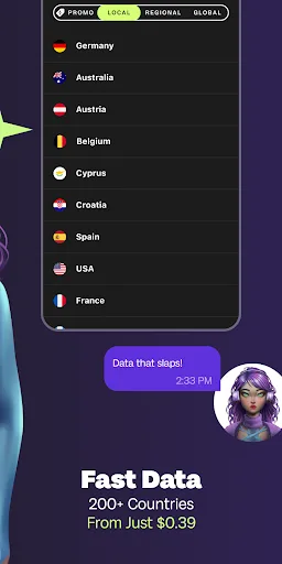 Global YO: eSIM+ Travel Data screenshot 2