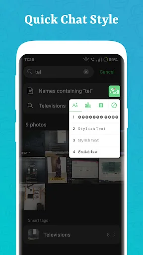 Chat Style for WhatsApp :Fonts screenshot 5