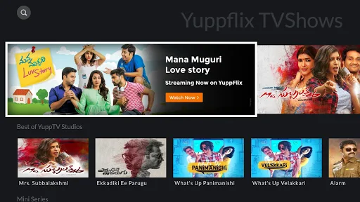 YuppTV Android TV: Live TV IPL screenshot 5