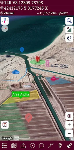 Mgrs & Utm Map Pro screenshot 1