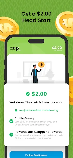 Zap Surveys: Earn Easy Rewards screenshot 2