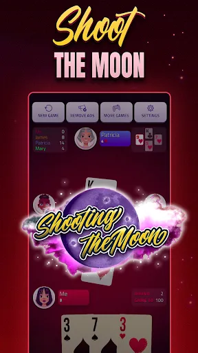 Hearts Single Player - Offline screenshot 4