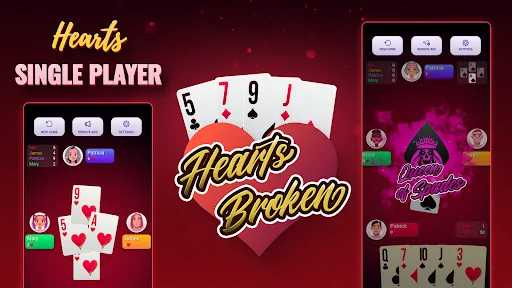 Hearts Single Player - Offline screenshot 5