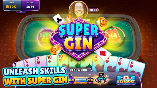Gin Rummy Super: Fun Card Game screenshot 4