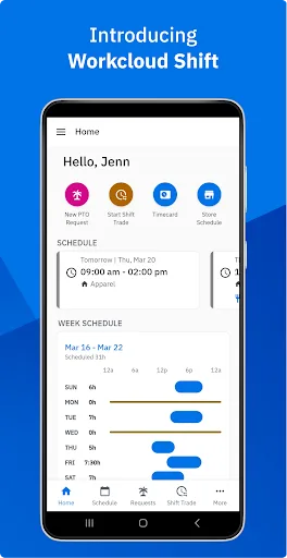 Workcloud Shift screenshot 1