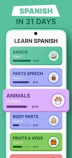Learn Spanish for Beginners screenshot 1
