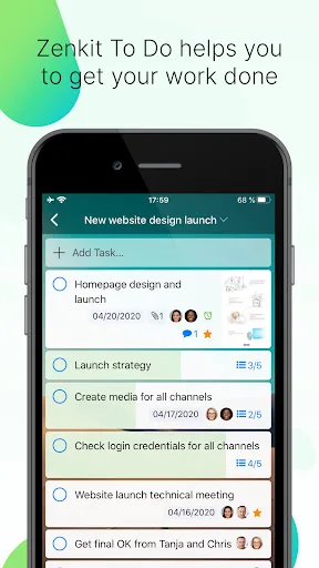 Zenkit To Do screenshot 1