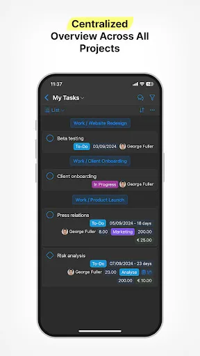 Zenkit screenshot 4