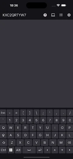 Remote Keyboard screenshot 1