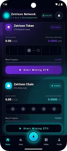 Zetrixon Network: Future Asset screenshot 2