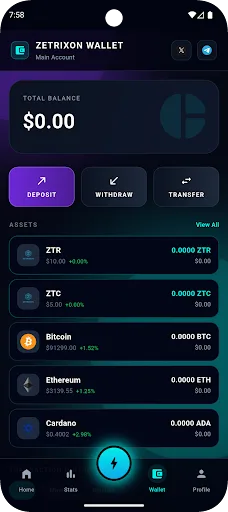 Zetrixon Network: Future Asset screenshot 3