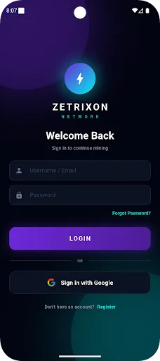 Zetrixon Network: Future Asset screenshot 4