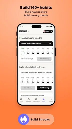ZEVO Parenting: Milestone App screenshot 3