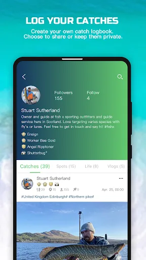 Rippton–Social  Fishing App screenshot 3