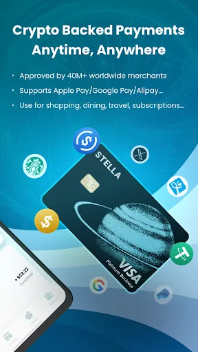 Stella Pay: Crypto Cards screenshot 2