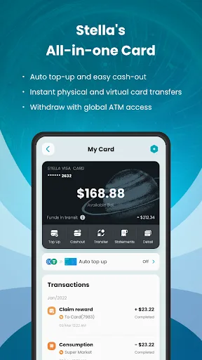 Stella Pay: Crypto Cards screenshot 3