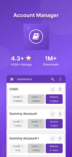Account Manager - Ledger Book screenshot 1