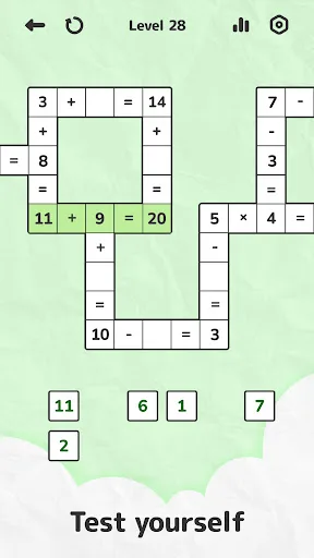 Math Crossword — Number puzzle screenshot 2