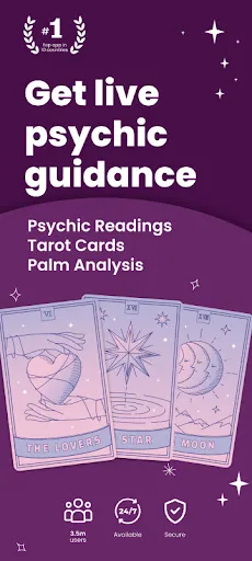 Zodiac Psychics: Tarot Reading screenshot 1