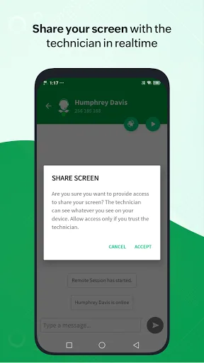 Customer App - Zoho Assist screenshot 2